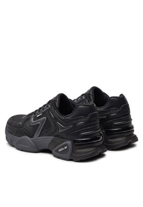 Replay Sneakersy GMS9M .000.C0003T Czarny. Kolor: czarny. Materiał: materiał