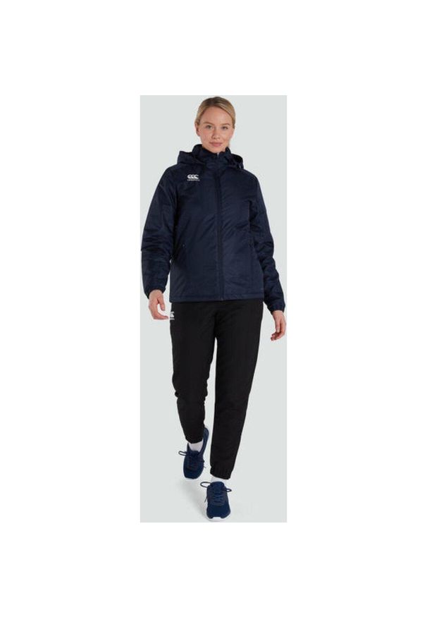 CANTERBURY - Damska kurtka wodoodporna Canterbury Club Vaposhield Stadium. Kolor: niebieski. Materiał: softshell