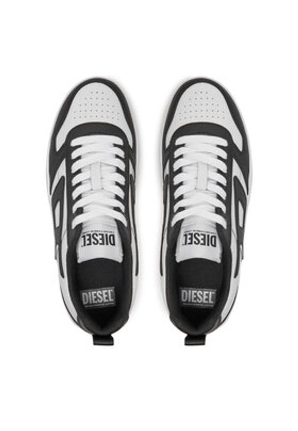 Diesel Sneakersy S-Ukiyo V2 Y03363 P5576 H1532 Czarny. Kolor: czarny. Materiał: skóra