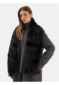 Guess Szalik AW5403 POL03 Czarny. Kolor: czarny. Materiał: poliester #2