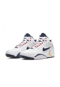 Sneakersy męskie Nike Air Flight Lite Mid "Olympic". Okazja: do pracy, na co dzień, na spacer. Kolor: biały. Sport: turystyka piesza #3