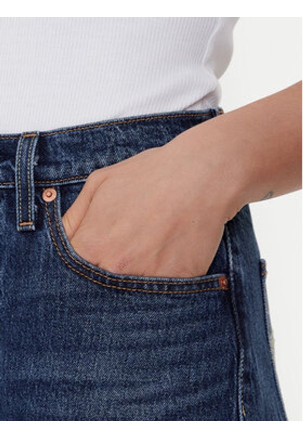 Levi's® Jeansy 501® Curve 0036A-0005 Niebieski Straight Fit. Kolor: niebieski