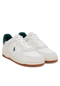 Polo Ralph Lauren Sneakersy 809971482002 Biały. Kolor: biały. Materiał: zamsz, skóra #5