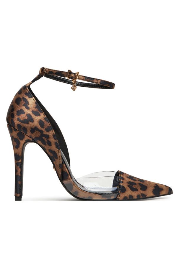 DeeZee Szpilki PX096 01 Beżowy. Kolor: beżowy. Materiał: materiał. Obcas: na szpilce