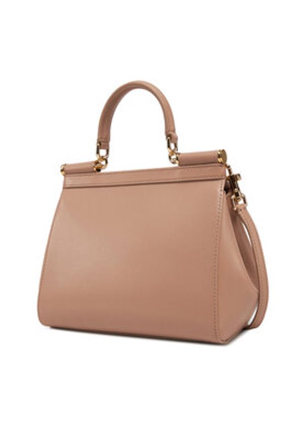 DOLCE & GABBANA - Dolce&Gabbana Torebka BB6003 AN767 Różowy. Kolor: różowy. Materiał: skórzane