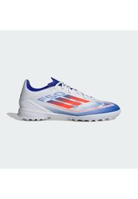 Adidas - Buty F50 League TF. Kolor: czerwony, niebieski, wielokolorowy, biały. Materiał: materiał. Sport: piłka nożna #1