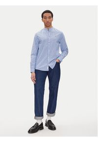Tommy Jeans Koszula DM0DM20893 Niebieski Regular Fit. Kolor: niebieski. Materiał: bawełna, len #5