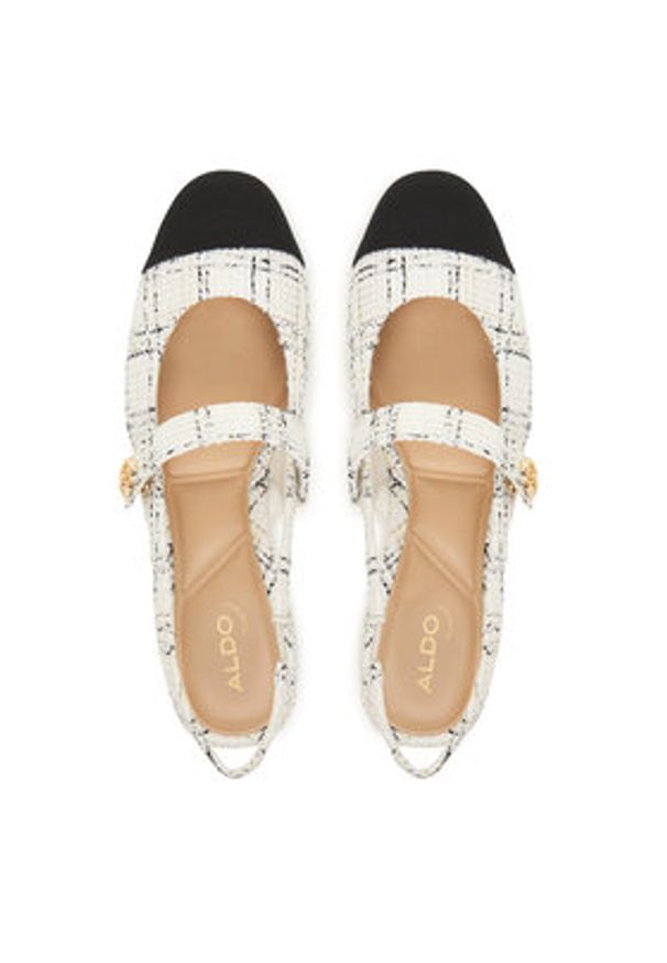 Aldo Czółenka Agathe 14051765 Biały. Kolor: biały. Materiał: materiał