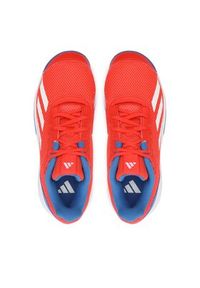 Adidas - adidas Buty Courtflash Tennis Shoes IG9535 Czerwony. Kolor: czerwony #4