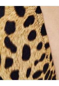 Melissa Odabash - MELISSA ODABASH - Top od bikini w panterkę Miami. Kolor: brązowy. Materiał: tkanina. Wzór: motyw zwierzęcy #5
