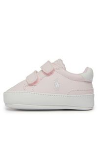 Polo Ralph Lauren Sneakersy RL100748 Różowy. Kolor: różowy. Materiał: skóra #5