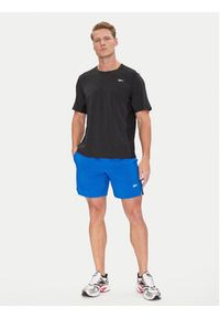 Reebok Szorty sportowe 112634 Niebieski Regular Fit. Kolor: niebieski. Materiał: syntetyk #4