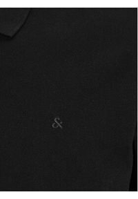 Jack & Jones - Jack&Jones Polo Basic 12136516 Czarny Slim Fit. Typ kołnierza: polo. Kolor: czarny. Materiał: bawełna #4