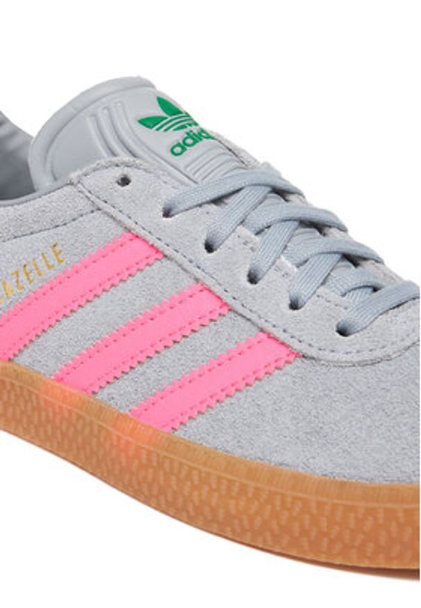 Adidas - adidas Sneakersy Gazelle IH6472 Szary. Kolor: szary. Materiał: zamsz, skóra. Model: Adidas Gazelle