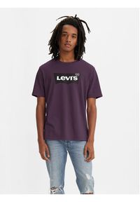 Levi's® T-Shirt Classic Graphic Tee 224911193 Fioletowy Regular Fit. Kolor: fioletowy. Materiał: bawełna
