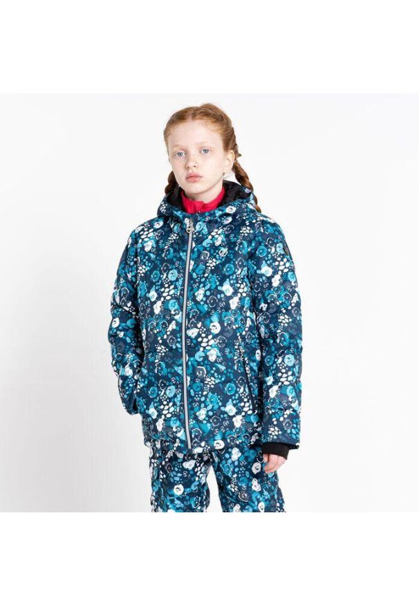 DARE 2B - Dziewczęca kurtka narciarska Dare2b. Kolor: niebieski, wielokolorowy. Materiał: puch. Sezon: zima