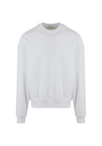 BUILD YOUR BRAND - Bluza Unisex Dla Dorosłych Ultra Heavy Crew Neck. Kolor: biały