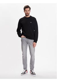 Lacoste Bluza SH9608 Czarny Regular Fit. Kolor: czarny. Materiał: bawełna