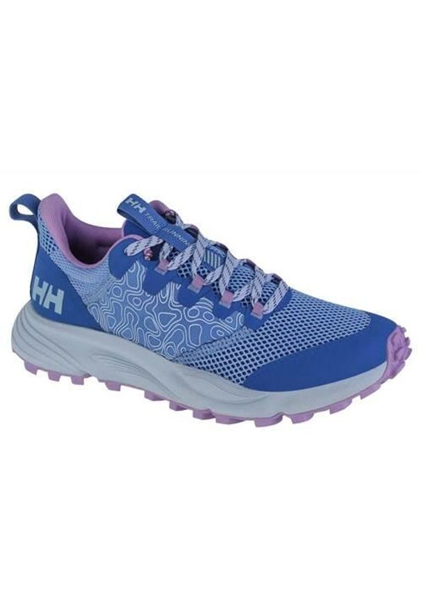 Buty do chodzenia damskie Helly Hansen Featherswift Trail W. Zapięcie: sznurówki. Kolor: niebieski. Materiał: materiał, syntetyk, tkanina. Szerokość cholewki: normalna. Sport: turystyka piesza