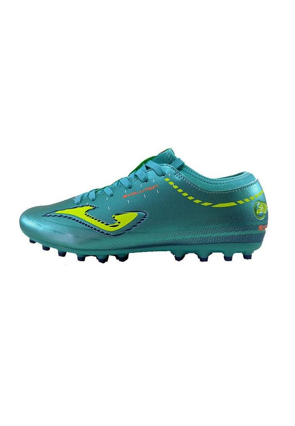Buty piłkarskie dla dzieci Joma Evolution Jr 2401 Ag. Kolor: niebieski. Materiał: syntetyk, materiał. Szerokość cholewki: normalna. Sport: piłka nożna