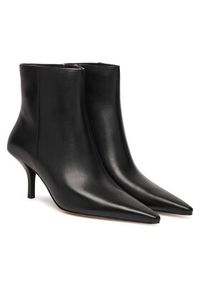 MICHAEL Michael Kors Botki Selina 40F5SLME6L Czarny. Kolor: czarny. Materiał: skóra #4
