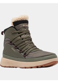 columbia - Buty Damskie Columbia Red Hills Omni-Heat. Kolor: zielony. Sezon: zima. Styl: elegancki, klasyczny, sportowy
