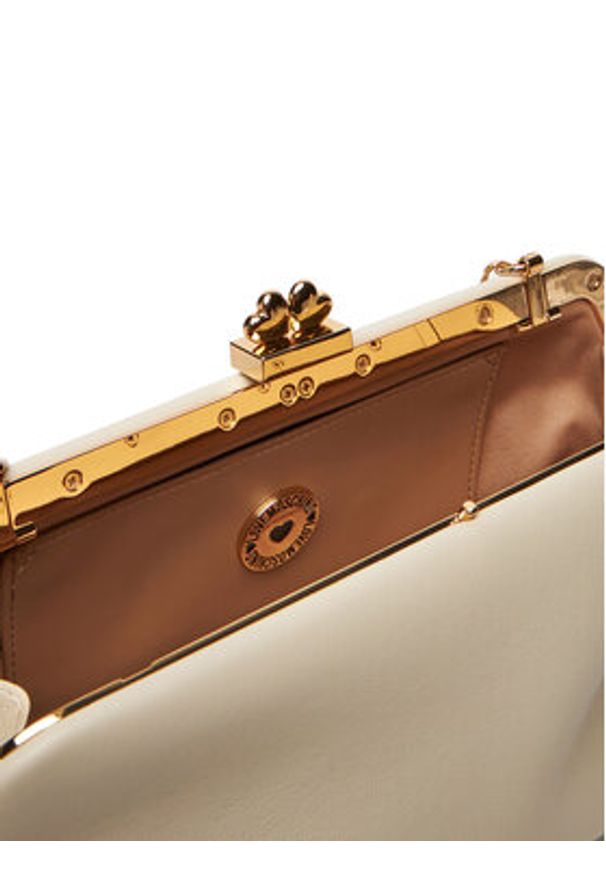 Love Moschino - LOVE MOSCHINO Torebka JC4287PP0MKP0110 Écru. Materiał: skórzane