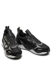 EA7 Emporio Armani Sneakersy X8X070 XK165 N629 Czarny. Kolor: czarny. Materiał: skóra