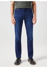 Wrangler - WRANGLER MĘSKIE SPODNIE JEANSOWE WRANGLER GREENSBORO NIGHT SHADE 112350837