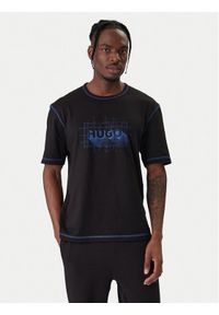 Hugo - HUGO T-Shirt Nothal 50553498 Czarny Regular Fit. Kolor: czarny. Materiał: bawełna #1