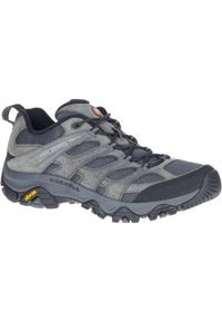 Buty trekkingowe męskie Merrell Moab 3 Ventilator. Zapięcie: sznurówki. Kolor: szary. Materiał: syntetyk, tkanina, materiał. Szerokość cholewki: normalna