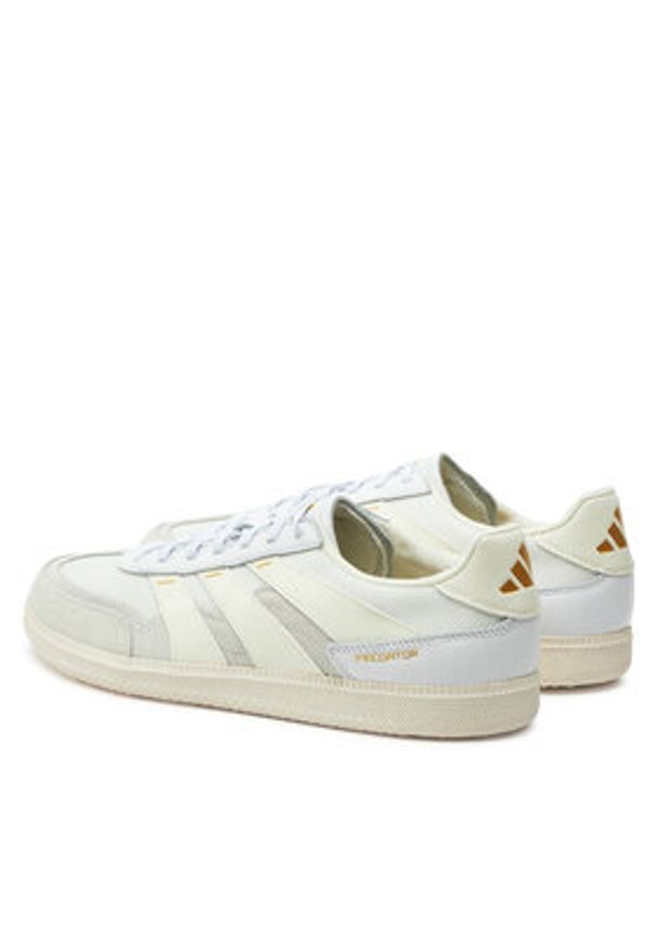 Adidas - adidas Buty do piłki nożnej Predator Freestyle Indoor IH4795 Beżowy. Kolor: beżowy. Materiał: materiał