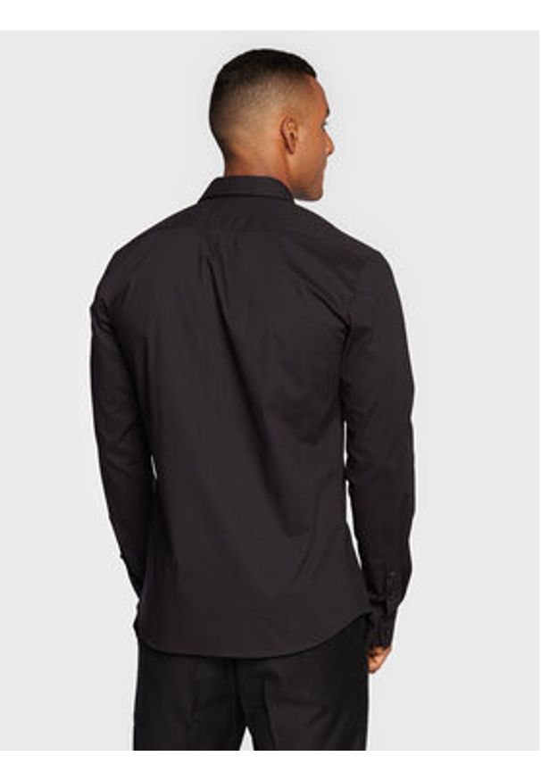 Hugo Koszula Ero3 50475678 Czarny Extra Slim Fit. Kolor: czarny. Materiał: bawełna