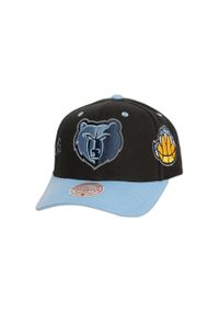Czapka z daszkiem Mitchell & Ness Overbite Pro Memphis Grizzlies. Kolor: czarny. Styl: elegancki #1