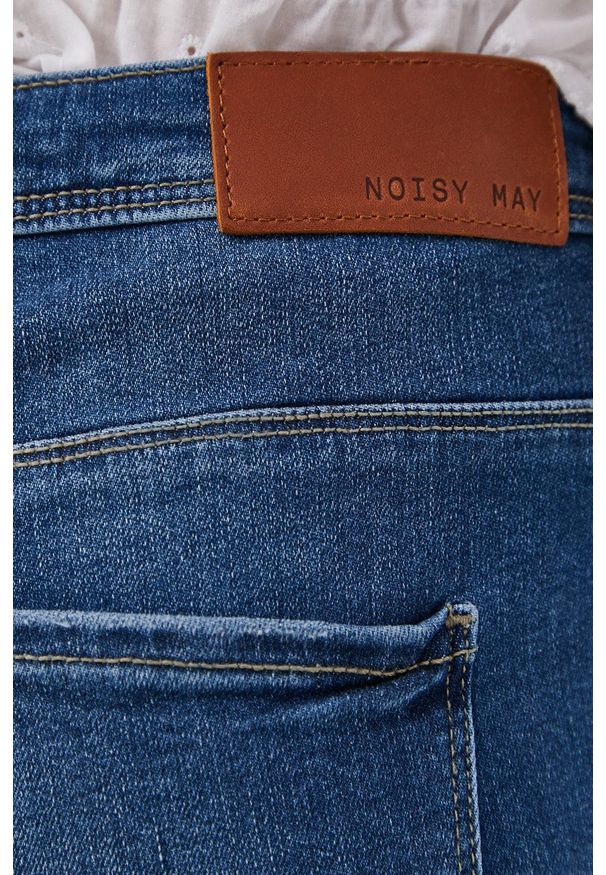 Noisy may - Noisy May Jeansy damskie medium waist. Kolor: niebieski
