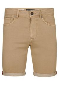 Petrol Industries Szorty jeansowe M-ROS-SHO005 Biały Slim Fit. Kolor: biały. Materiał: bawełna #7