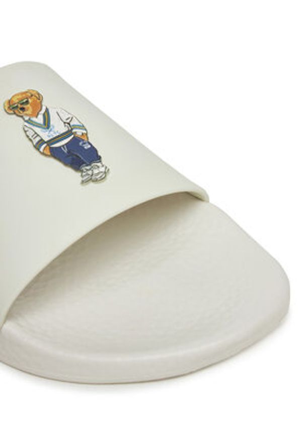 Polo Ralph Lauren Klapki 809962615001 Biały. Kolor: biały