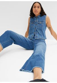 bonprix - Dżinsy 7/8 Wide Fit. Kolor: niebieski #3