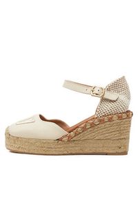 Hispanitas Espadryle Cervo-V24 HV243449 Biały. Kolor: biały. Materiał: materiał #3