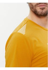 EA7 Emporio Armani T-Shirt 3DPT29 PJULZ 1680 Żółty Regular Fit. Kolor: żółty. Materiał: bawełna, syntetyk