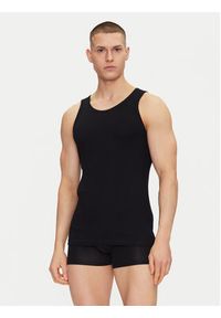 Resteröds Komplet 2 tank topów 7027 1 Czarny Slim Fit. Kolor: czarny. Materiał: bawełna #4