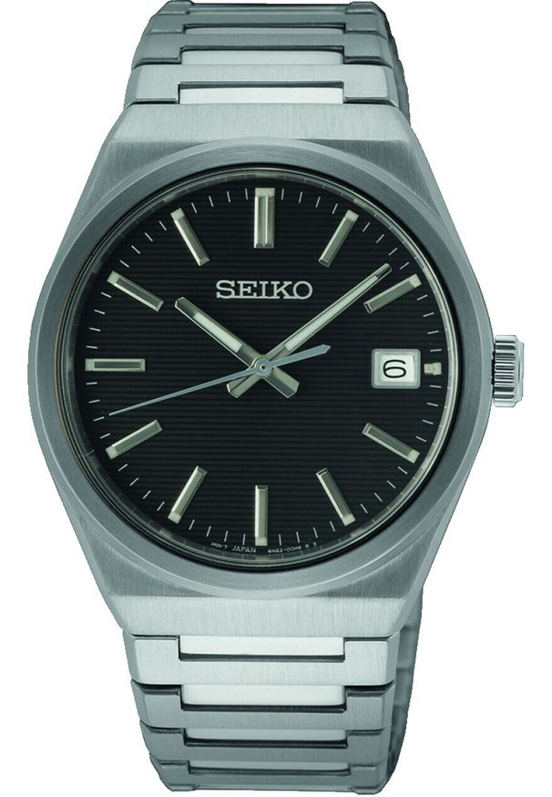 Seiko - Zegarek Męski SEIKO Classic Quartz SUR557P1