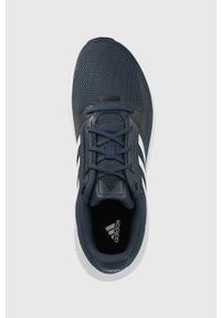 Adidas - adidas buty do biegania run for the ocean GZ8077 kolor granatowy. Nosek buta: okrągły. Zapięcie: sznurówki. Kolor: niebieski. Sport: bieganie