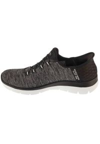 skechers - Buty sportowe Sneakersy damskie, Summits - Dazzling Haze. Kolor: czarny. Sport: turystyka piesza