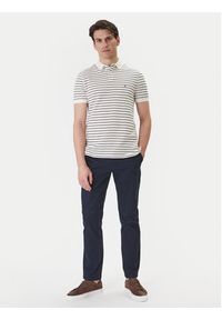 TOMMY HILFIGER - Tommy Hilfiger Polo 1985 MW0MW17770 Beżowy Regular Fit. Typ kołnierza: polo. Kolor: beżowy. Materiał: bawełna #5