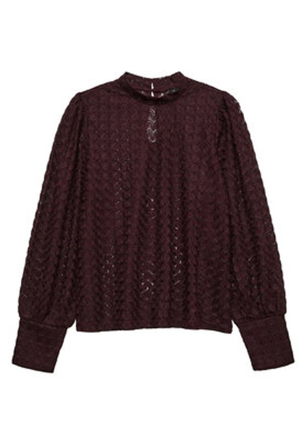 Vero Moda Bluzka Becca 10302894 Fioletowy Regular Fit. Kolor: fioletowy. Materiał: syntetyk