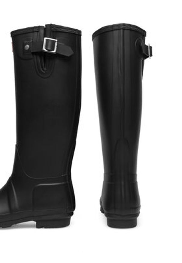 Hunter Kalosze HFW-004 Czarny. Kolor: czarny. Materiał: kauczuk