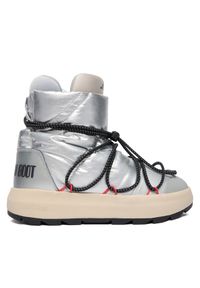 Adidas - Śniegowce adidas. Kolor: srebrny