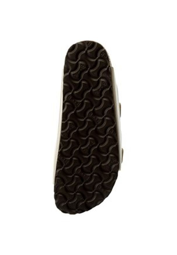 Birkenstock Klapki Arizona Birko-Flor 1009921 Złoty. Kolor: złoty. Materiał: skóra