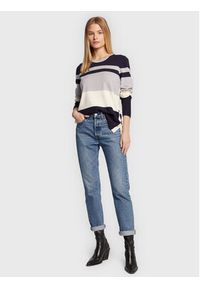 Olsen Sweter Comfy Code 11003860 Granatowy Regular Fit. Kolor: niebieski. Materiał: wiskoza #5